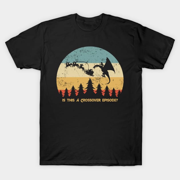 Is this a crossover episode? T-Shirt by Capricornus Graphics